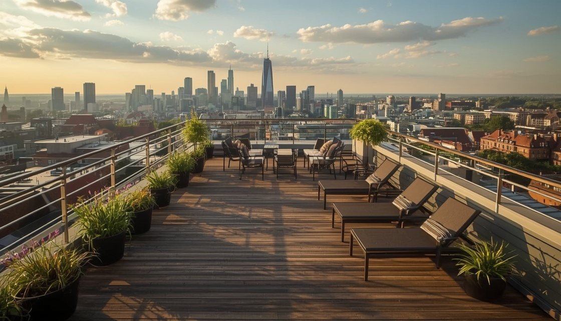 Dachterrassen in Frankfurt: Das unterschätzte Kaufargument